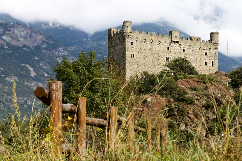 Castle ussel aosta