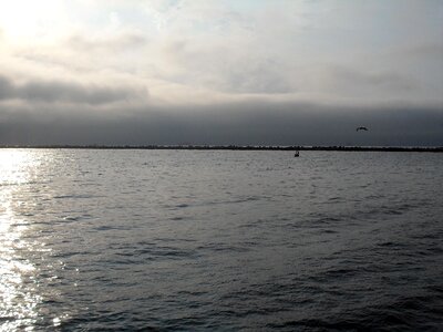 Ocean water clouds