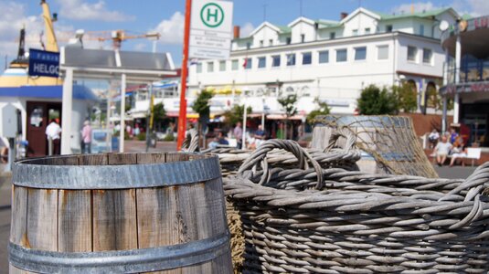 Port büsum barrel photo