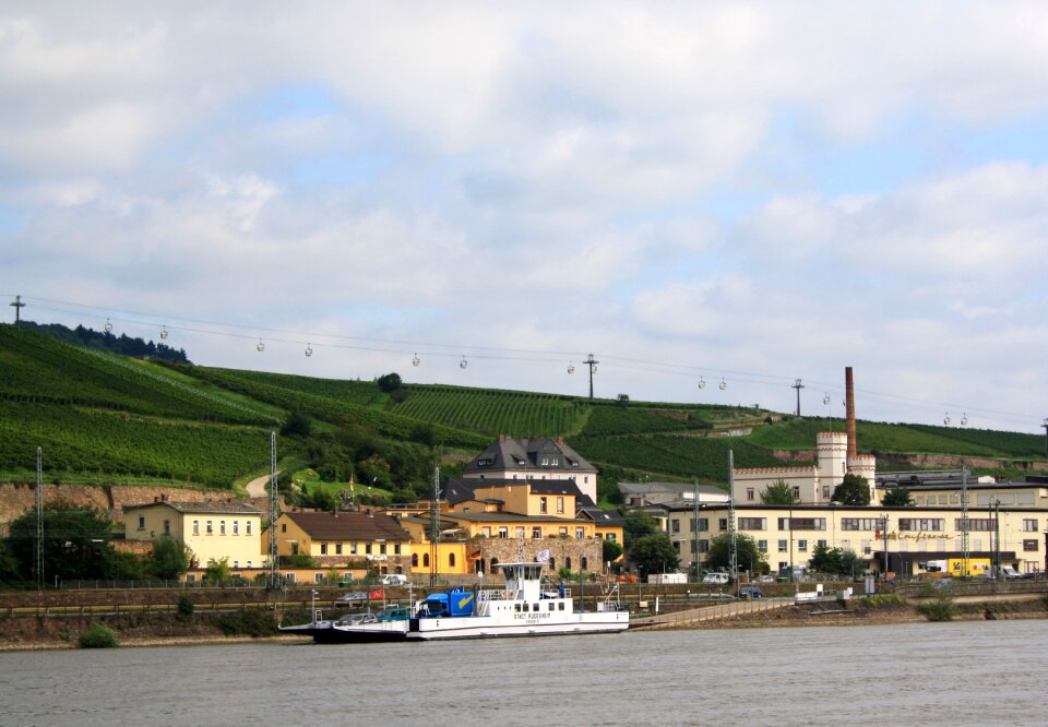 Bank landscape city