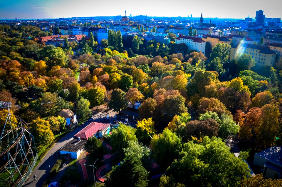 Autumn city austria
