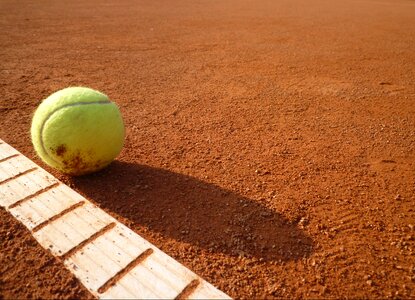 Yellow tennis ball ball