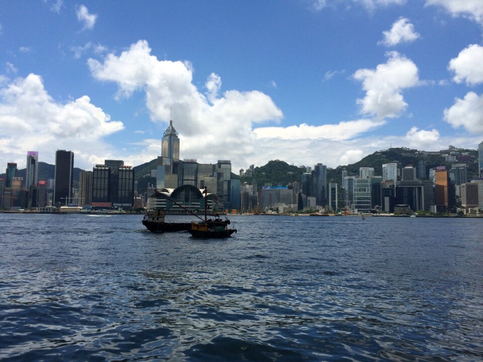 Victoria harbour conference and exhibition center sailboat