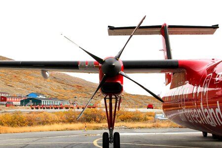 Propeller red greenland