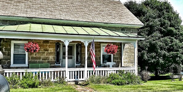 House architecture historic photo