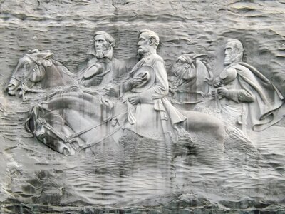 Old sculpture carved