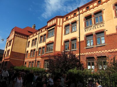 Downtown historically old people's home