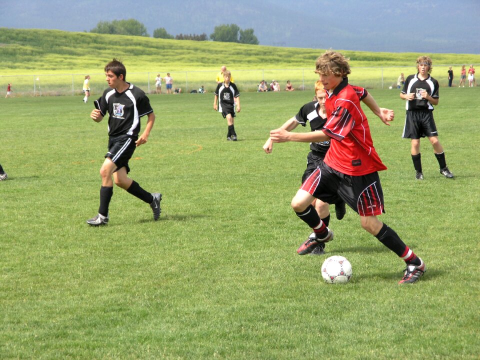 Teenager football competition