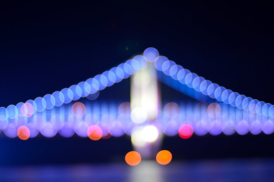 Gwangan bridge bridge night view