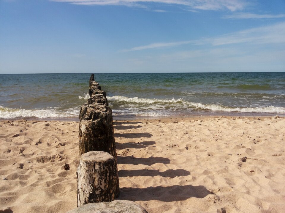 Sea the baltic sea the coast of the baltic sea photo