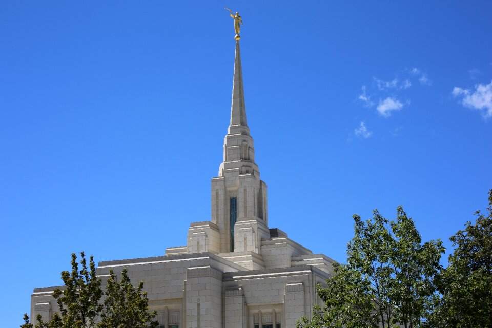 Utah church monument