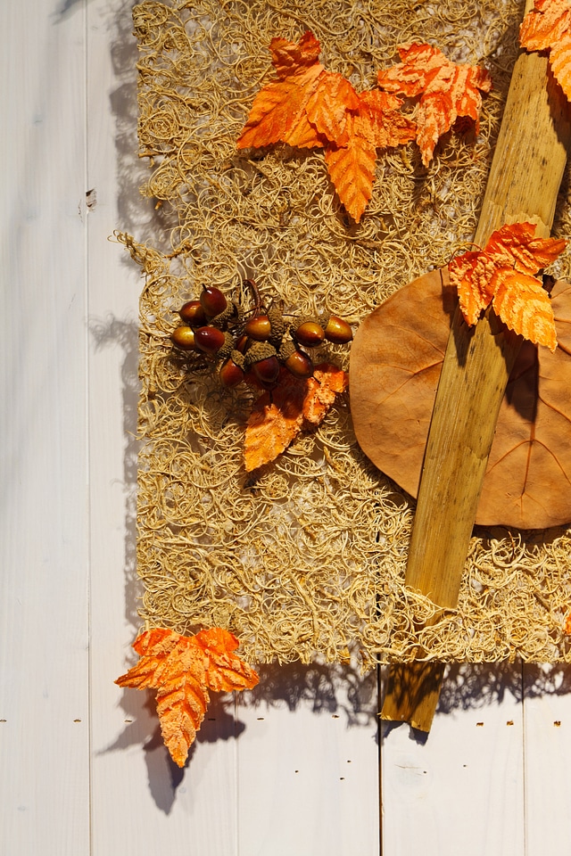 Brown color decoration