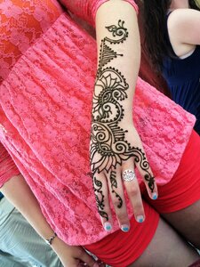 Indian tattoo ornamental
