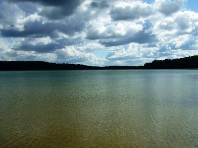 Clouds water landscape photo