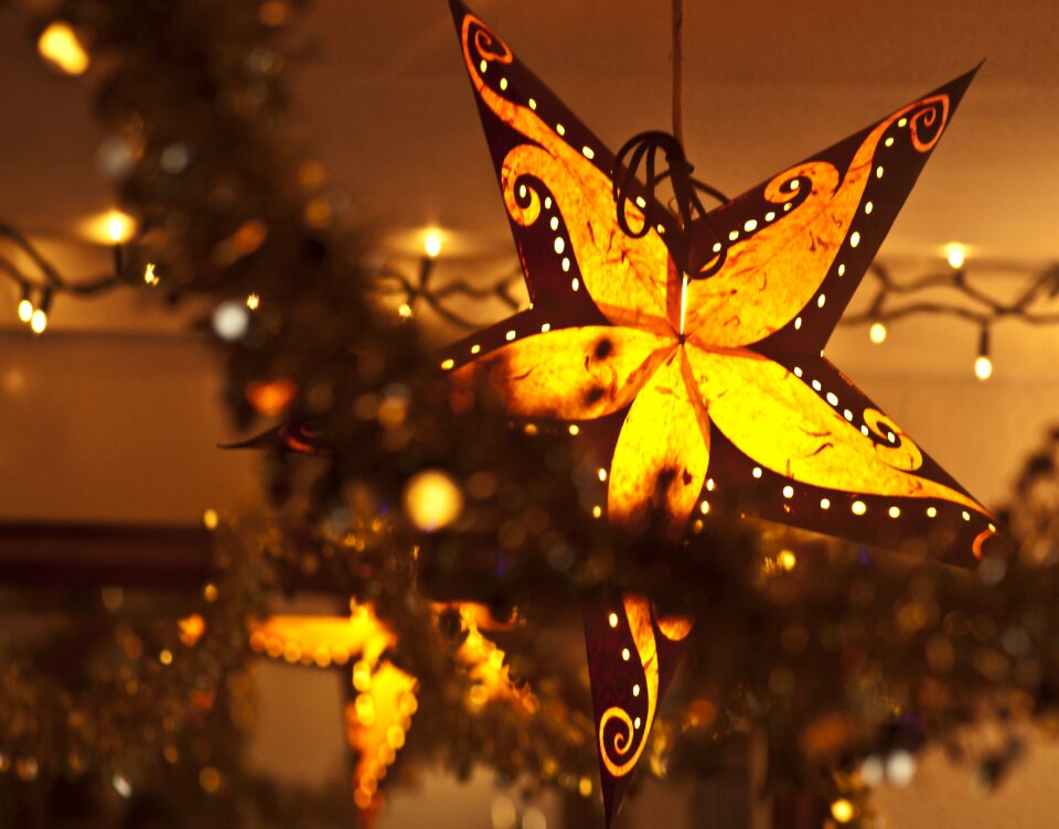 Lights decoration celebration
