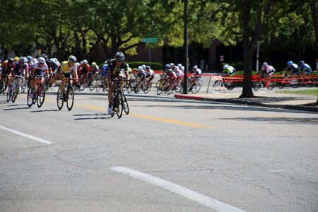 Bikers race event photo