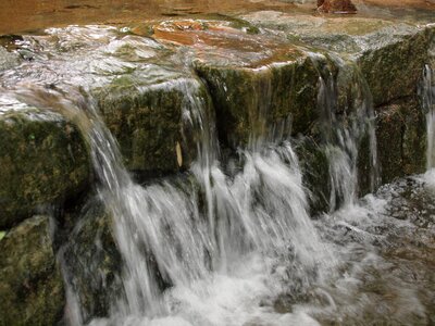 Natural water mini waterfall bottled water