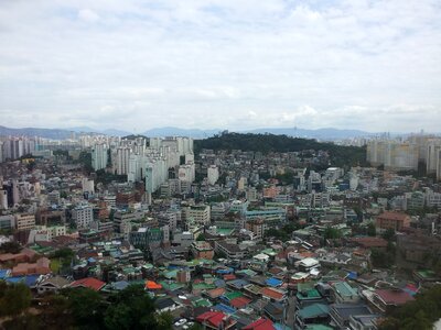 Seoul sky cloud