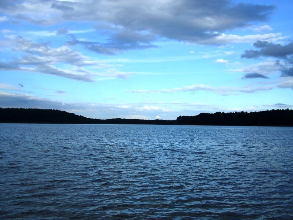 Lake clouds abendstimmung