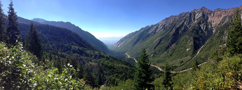 Hiking scenic outdoors