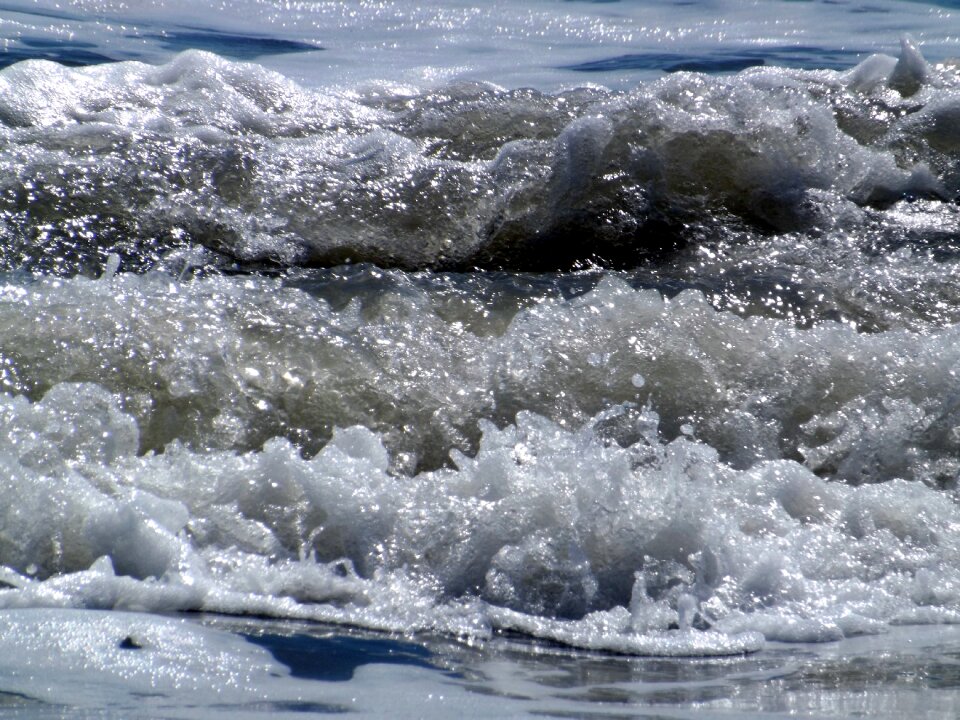 Liquid sea nature photo
