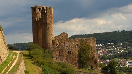 Towers old castle