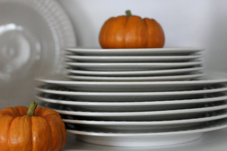 Autumn pumpkin decoration