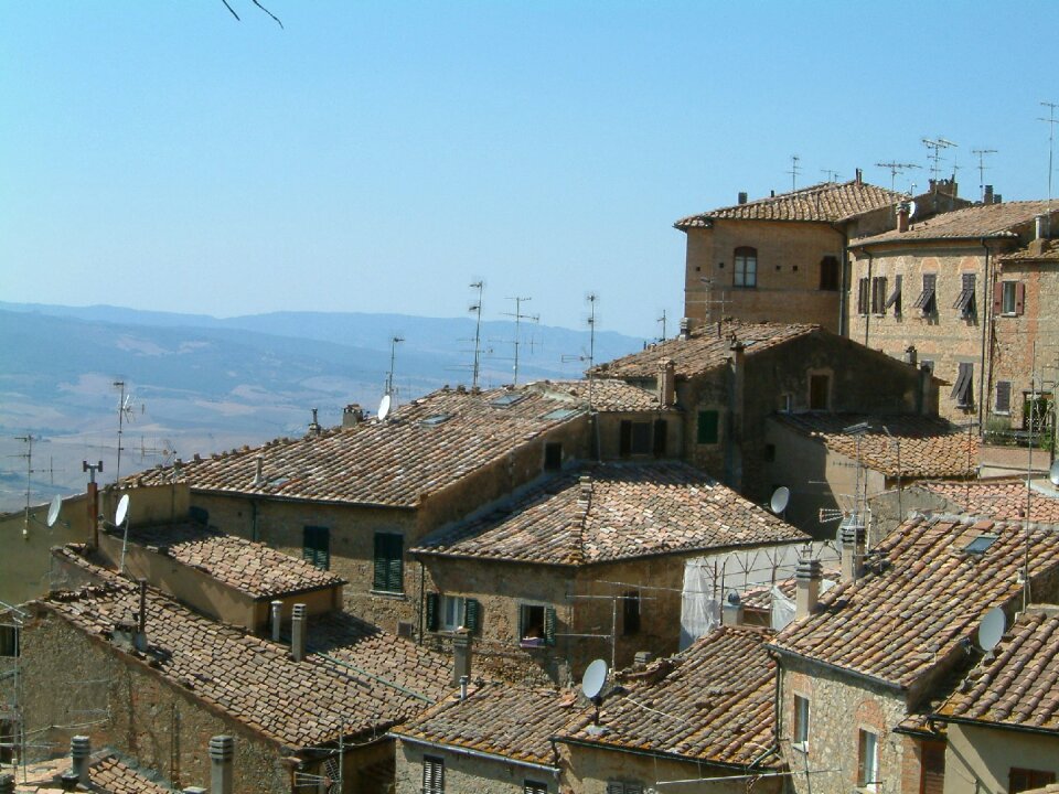 Hill tuscany view