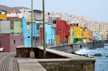 City sea beach