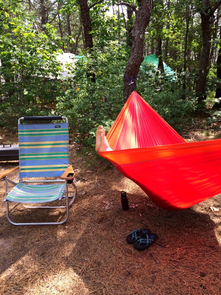 Summer outdoor relaxation