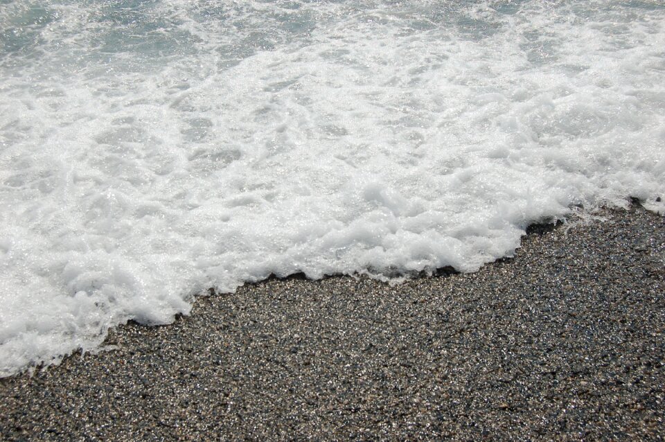 Wave beach water