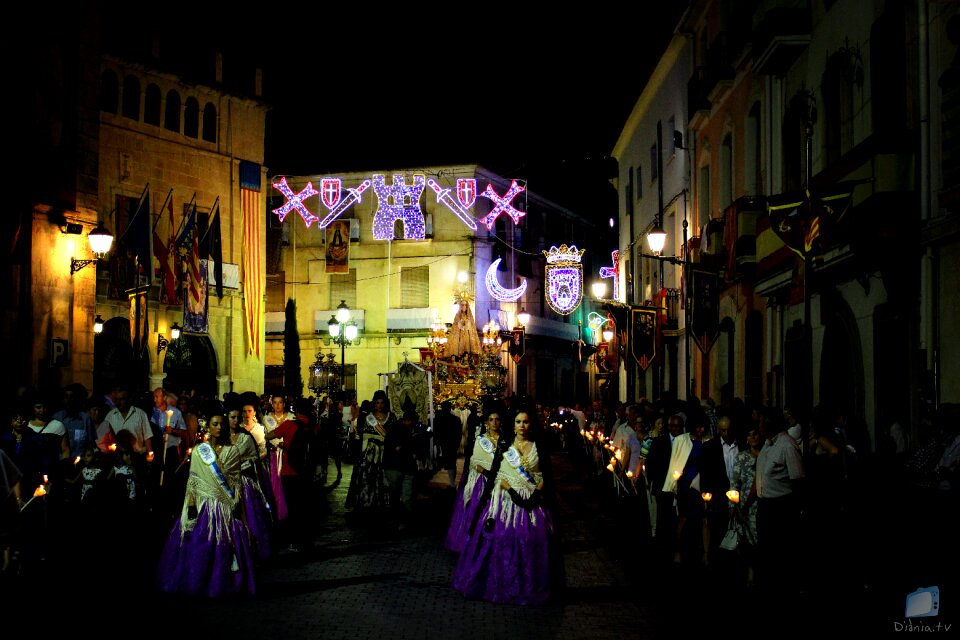 Procession virgin castalla