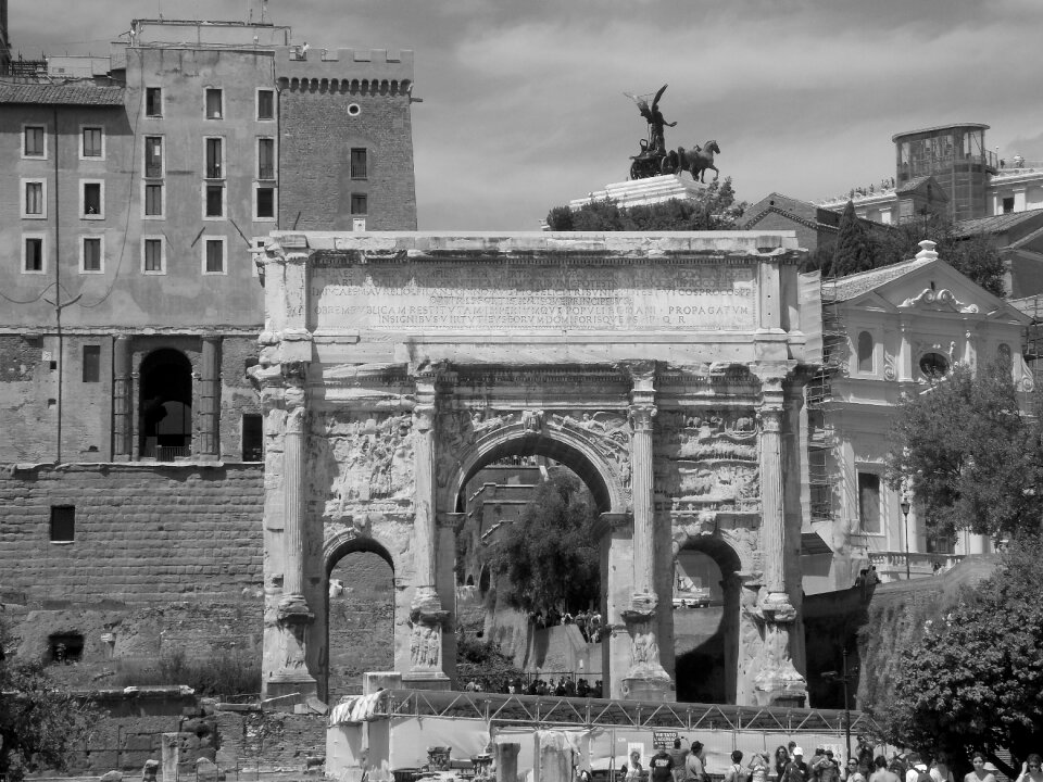Landmark architecture arch