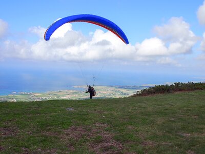Paragliding sport risk