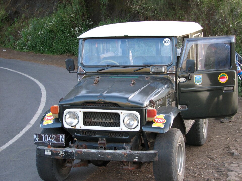 Roads bromo indonesia