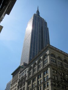 Big apple skyscraper manhattan