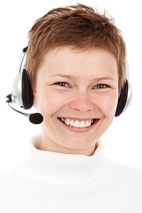 Center communication customer photo