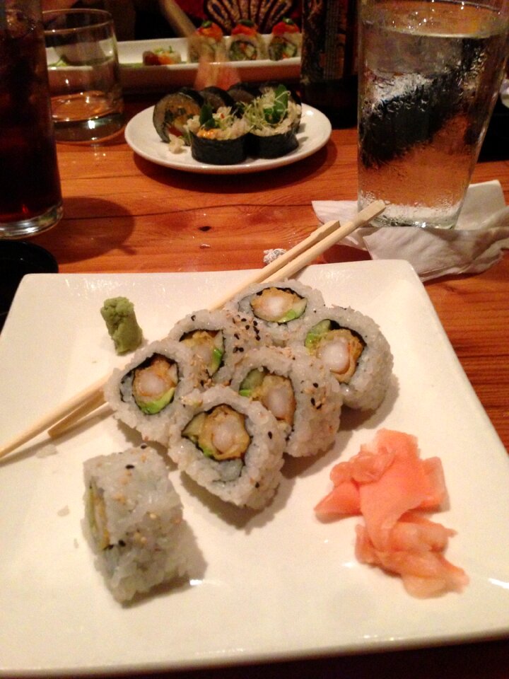 Shrimp roll cuisine