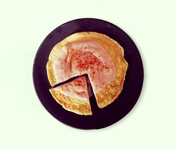 Cinnamon plate eat