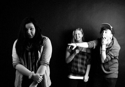Girls sadness laughter