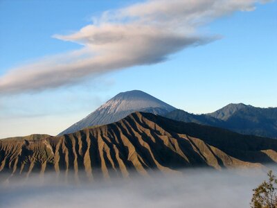 Indonesia clouds bromo