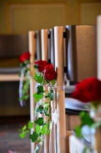 Wedding church flowers