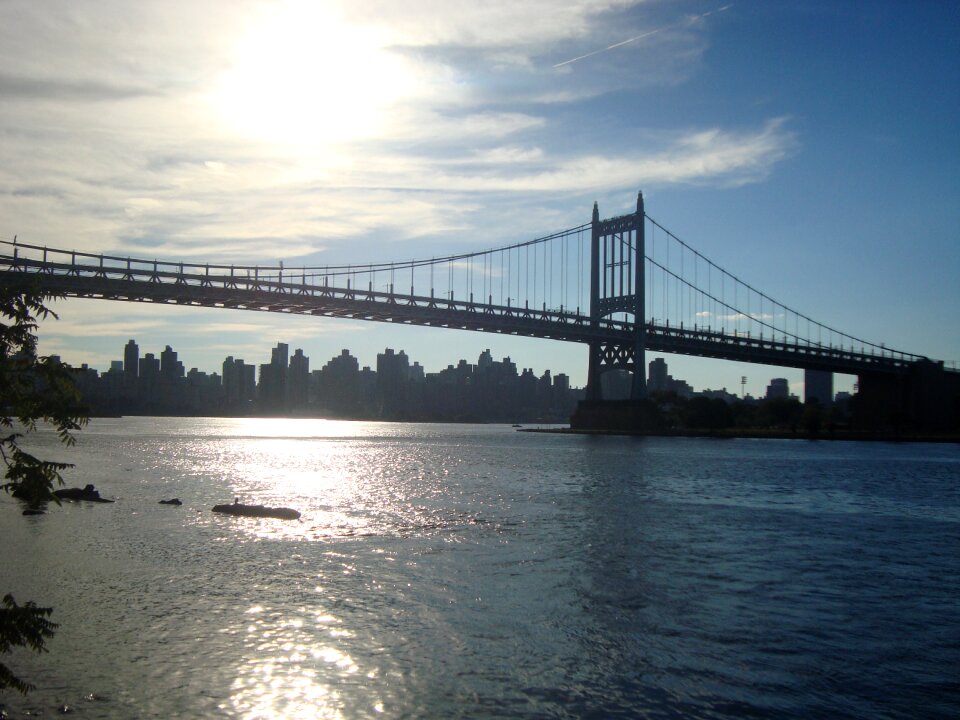 Water city skyline