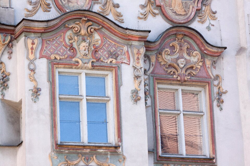 European art stucco painting