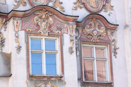 European art stucco painting