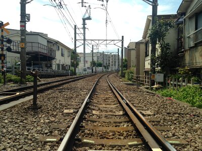Track toyoko from crossing photo