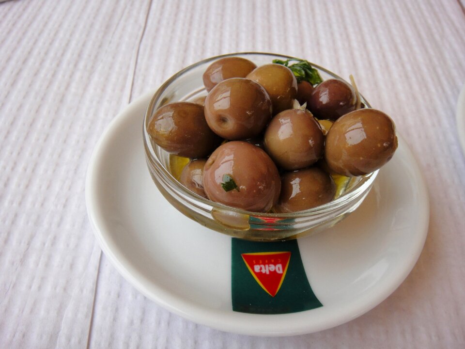 Appetizer tapas olivas
