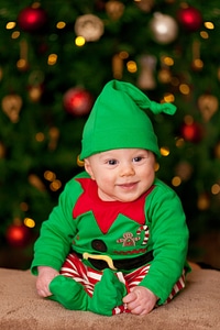 Christmas costume cute photo