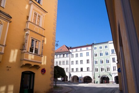 Wasserburg arcades renaissance photo