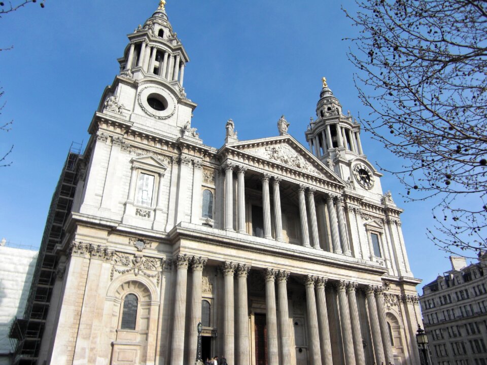 United kingdom architecture steeple photo